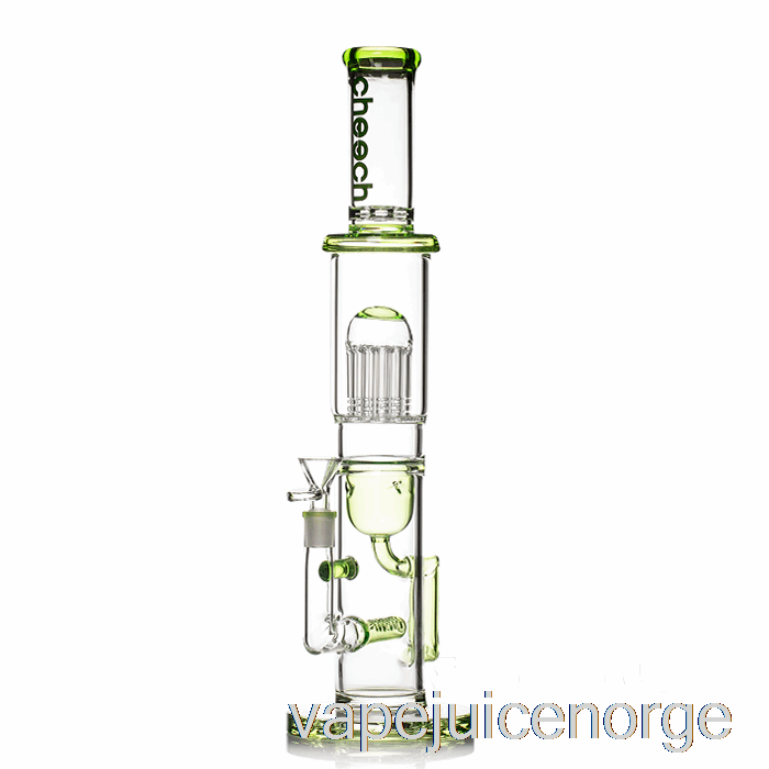 Vape Penn Cheech Glass Tre Gjenvinner Stor Rigg Bong Grønn